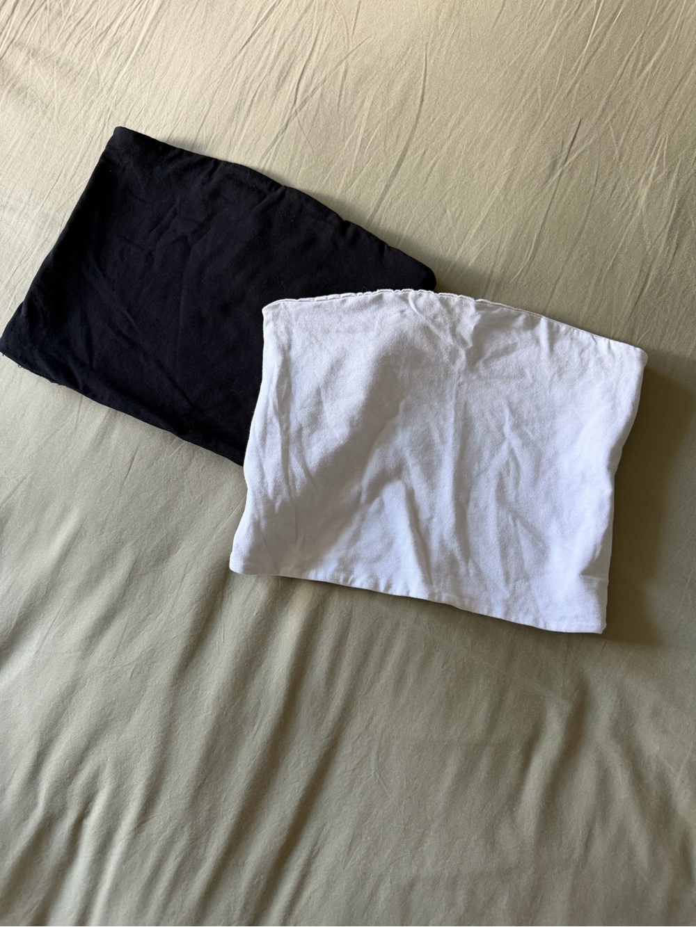 2-Pack Tube Top in White & Black - Women